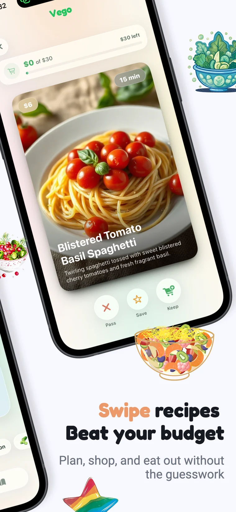 Swipe recipes and beat your budget